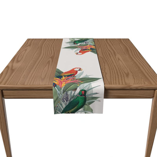 Velvet Dazzle Table Runner, a Plush Decorative Centerpiece for Dining Tables or Sideboards, 35x140 cm, Multicolor, a Modern and Vibrant Accent Scarf for your Home Decor Collection