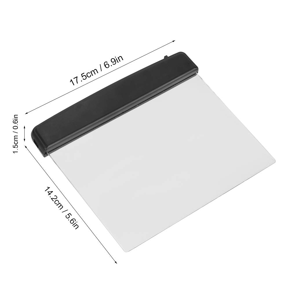 Jenngaoo Book Light, LED Flat Plate Book Light Eye Protection Portable Reading Night Lamp Study Light Bookmark Light for Reading in Bed