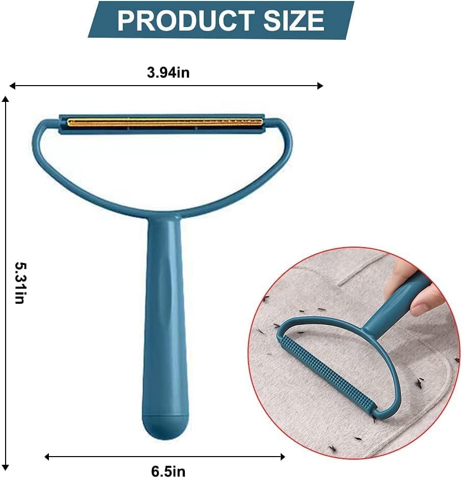 Lint Remover, Pet Hair Remover, Lint Shaver for Clothing, Lint Brush, Dog Hair Remover, Cat Hair Remover, Pilling Remover Clothes, Fuzz Fur Remover, Carpet Sofa Couch Lint -Multicolor - (2pcs)