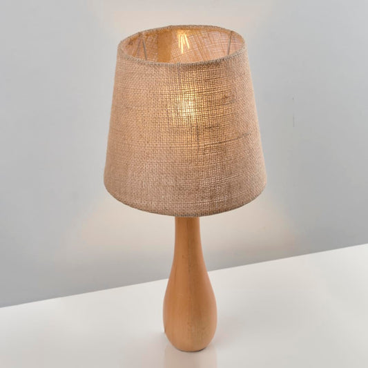 نجفة شوب اباجورة بولنج لون خشبي NAGAFA Shop wooden bowling lamp, TB67-C-BEK