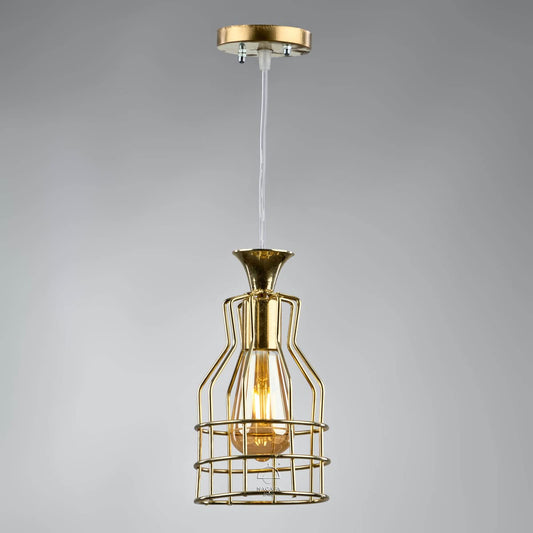 Modern glasses gold pendant rg1024