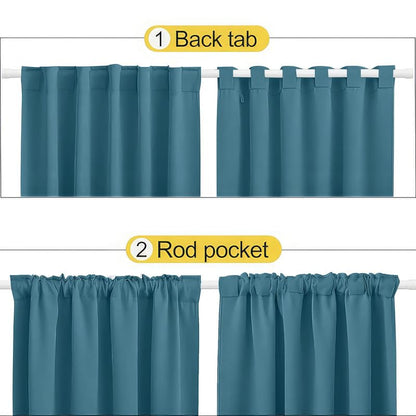 INtex CURTAINS HOUSE Blackout Blinds for Sliding Doors – Thermal Insulated Wide Curtains, Room Darkening, Blind Glass Doors, Two Hanging Options, Modern Design - Cappuccino 150 W x 230 L