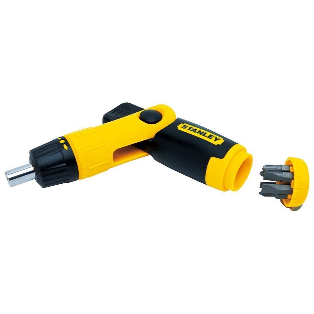 Stanley 0-63-022 Pistol Grip Screwdriver, Multi-Colour, Set of 24 Pieces