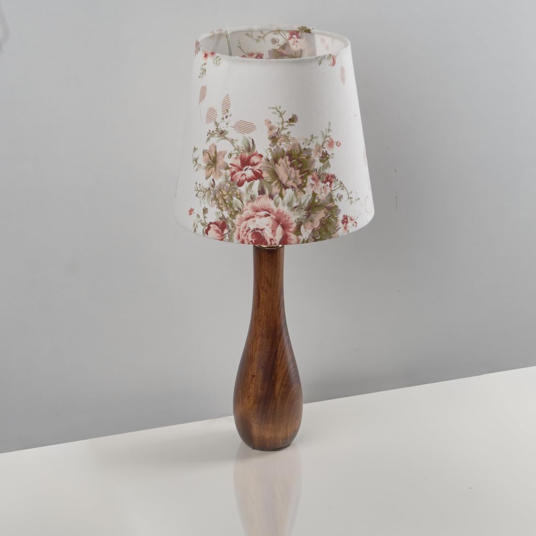 اباجورة بولنج بنى مصنوعه من خشب الزان الطبيعي TB67-BN-FW NAGAFA Shop, wooden bowling lamp TB67-BN-FW