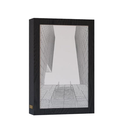 Natrual Wood 2 In 1 Photo Lighting Frame