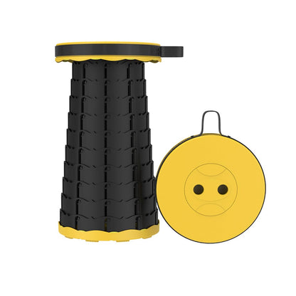 كرسي سفر بلاستيكي محمول قابل للطي والسحب، مقعد قابل للطي بتصميم رائع، خفيف الوزن وقابل للتعديل للتخييم وصيد الأسماك والمشي لمسافات طويلة والبستنة والاستخدام في الهواء الطلق