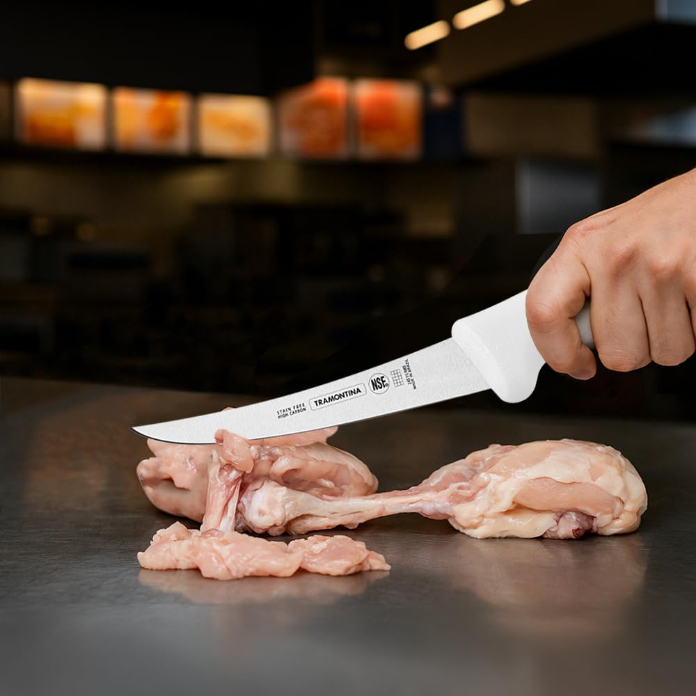 Professional Boning Knife – 5-Inch Stainless Steel Blade – Sharp, Flexible & Designed for Precision Meat Cutting