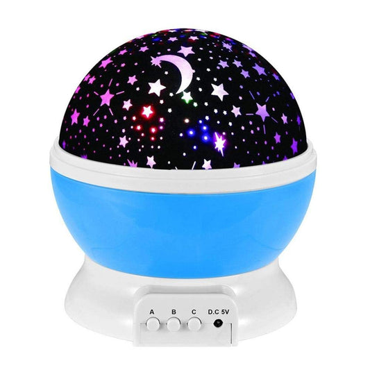 LED Star Master Rotating Night Light Projector Spin Starry Sky Star Master Children Kids Baby Sleep Romantic Led USB Lamp Projection Night Lighting Projector - Assorted item