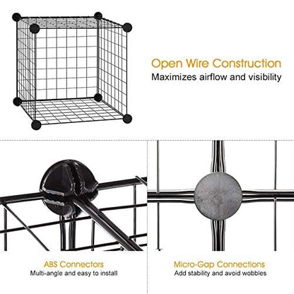 Playpen for Small Animals, Metal Wire Pet Fence