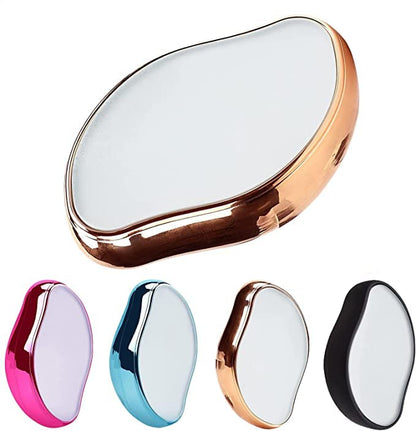 Crystal Hair Eraser, Painless Magic Crystal Epilator, For Men and Women, Hair Removal Eraser Exfoliating Tool, For Arms, Back, Any Area, Multi color - Pack of 1.