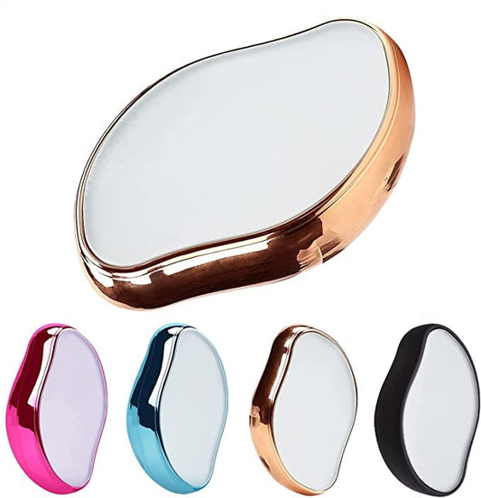 Crystal Hair Eraser, Painless Magic Crystal Epilator, For Men and Women, Hair Removal Eraser Exfoliating Tool, For Arms, Back, Any Area, Multi color - Pack of 1.