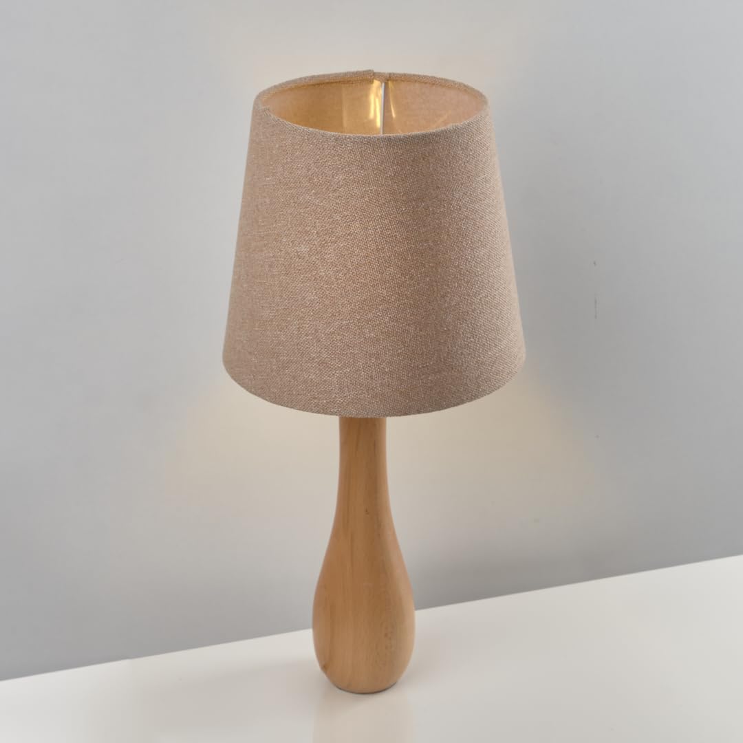 نجفة شوب اباجورة بولنج لون خشبي NAGAFA Shop, wooden bowling lamp, TB67-C-BE