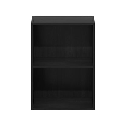 Bookcase and Storage Unit, Versatile Multi-Tier Bookshelf in Blackwood Finish, Modern and Simple Design for Home, Office, or Dorm Room, Easy Assembly Organizer