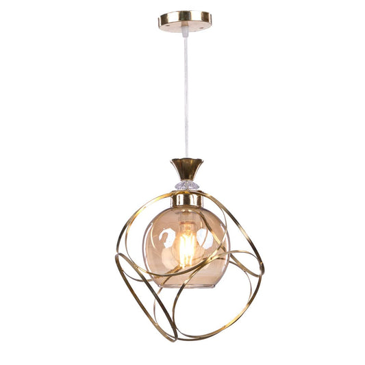 Nagafa Shop, Mcg120 High Quality, Modern Design Ceiling Lamp, For Living Room, Bedroom, Or Hall - Gold