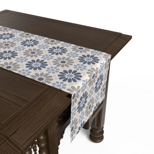 Ramadan's Unique Ace Velvet Runner, a Chic Multicolor 35x140 cm Decorative Centerpiece featuring a Modern Islamic-Inspired Design, perfect for adding Artistry to your Festive Decor