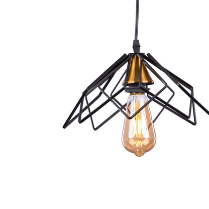 Nagafa Shop RB1061 High Quality Modern Design Ceiling Lamp for Living Room, Bedroom, or Hall - Black