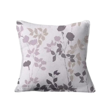 INTEX HOME Cushion Cover Set of 2, Soft Linen Velvet Fabric, Decorative Throw Pillow Covers for Sofa Bed or Living Room, Elegant Textured Finish for Home Décor - 45 x 45 cm - Grey x Yellow