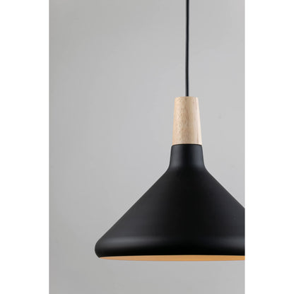 Nagafa Shop Black Modern Ceiling Chandelier, Geometric Pendant Light Fixture, Elegant Dining Room & Living Room Lamp, Contemporary Hanging Light