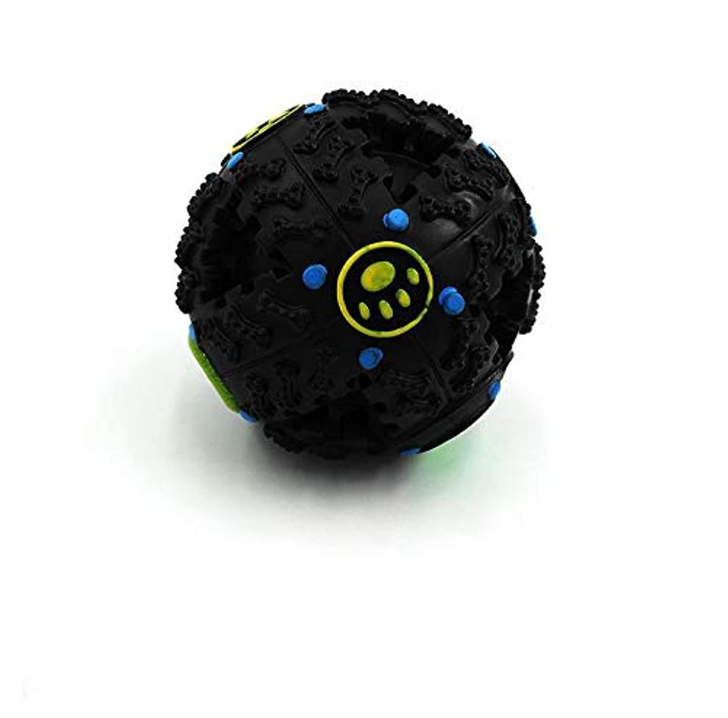 Dog Treat Dispensing Ball Squeaky Dispenser Ball for Dogs pet dog toy, bite-resistant ball molar