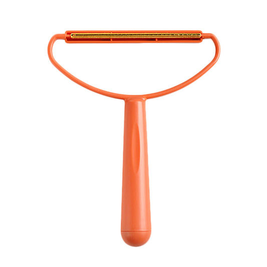 Glumes portable lint remover, lint roller, manual double sided clothes fuzz shaver, reusable