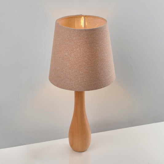 نجفة شوب اباجورة بولنج لون خشبي NAGAFA Shop, wooden bowling lamp, TB67-C-BE