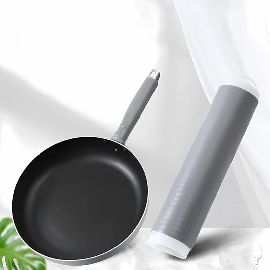 HaRvic Silicone Pot Handle Sleeve Heat Insulation Silicon Cover Pot Handle Cover Cast Iron Silicone Handle Cover Pan Handle Sleeve Silicone Pan Handle Grip Self-Shrink Handle Sleeve Any Handle & Grip