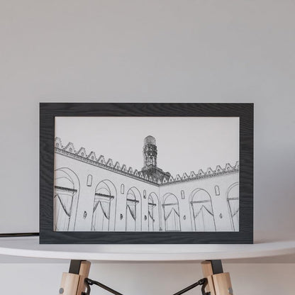 Natrual Wood 2 In 1 Photo Lighting Frame