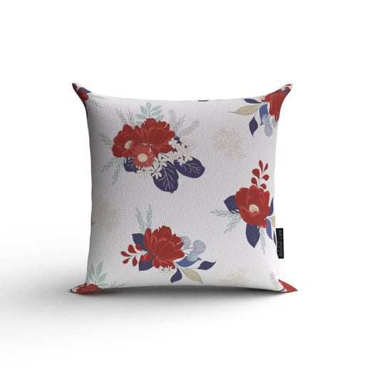 Lila Velvet Cushion Cover, a plush multicolor decorative pillow with a chic and elegant artistic design, 40x40 cm, offers a luxurious feel and a sophisticated pop of color for your home