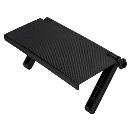 Friusate TV Adjustable Screen Rack - Foldable Monitor Top Shelf with Mount Organizer Stand, Bracket Holder for Cable Box, TV, Camera Frames, Remote & Home Decor