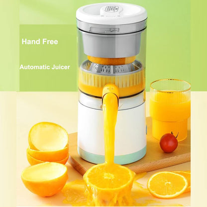 Dasfie Cordless Electric Juicer, Multifunctional Protable Electric Orange Juicer, USB Charging Orange Squeezer, Wireless Citrus Juicer for Oranges Apples Pomegranates Pears