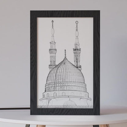 Natrual Wood 2 In 1 Photo Lighting Frame