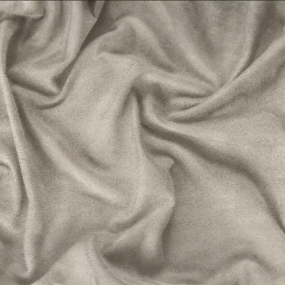 Faux Linen Textured Curtains Durable Fabric-Light Filtering Drapes forLiving Rooms Reception and Bedroom - Steel Grommets - Single Panel