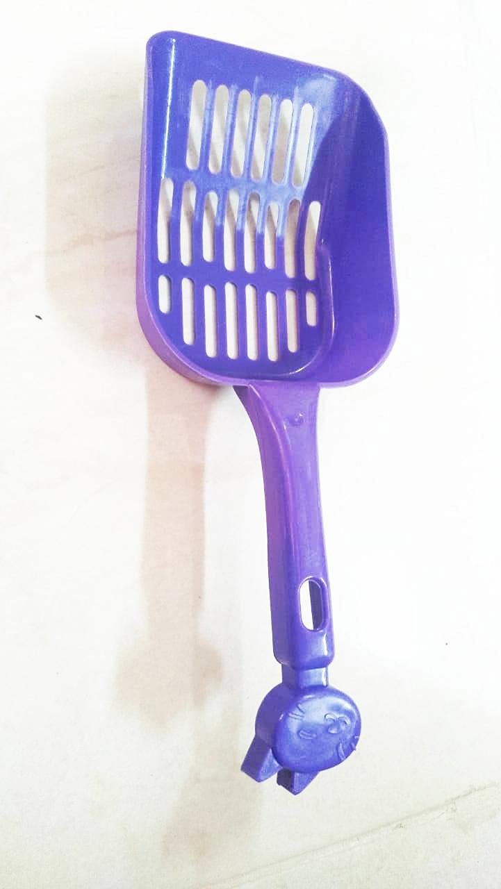 Cat litterbox shovel-purple