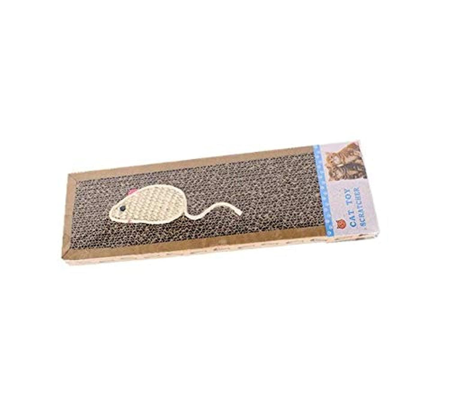Mouse pattern cats pets scratch board toys