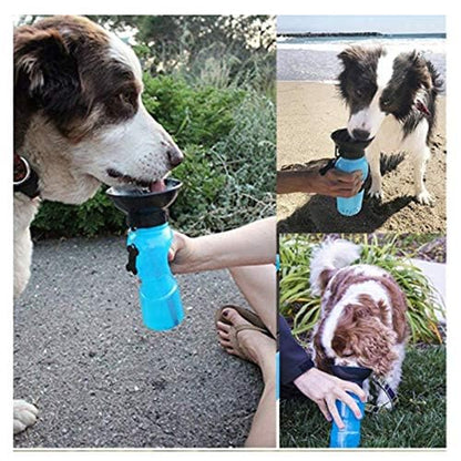 530ml Dog Drinking Water Bottle Pet Puppy Cat Sport Portable Travel Outdoor Feed Bowl Drinking Water Mug Cup Dispenser