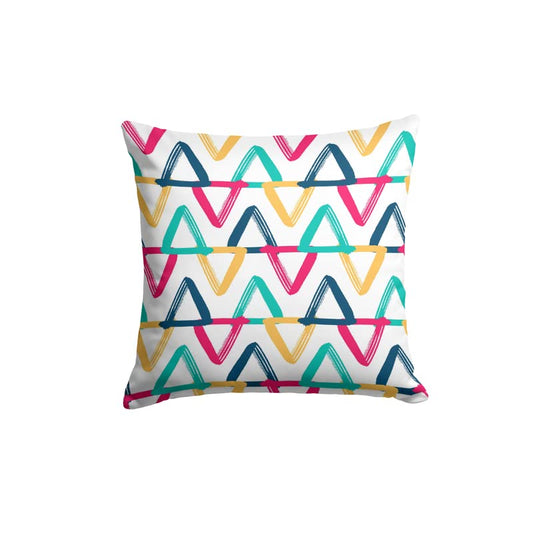 Velvet Confetti Cushion Cover, a plush multicolor decorative pillow with a joyful, celebratory pattern, 40x40 cm, combines a soft, luxurious feel with a fun and vibrant design aesthetic
