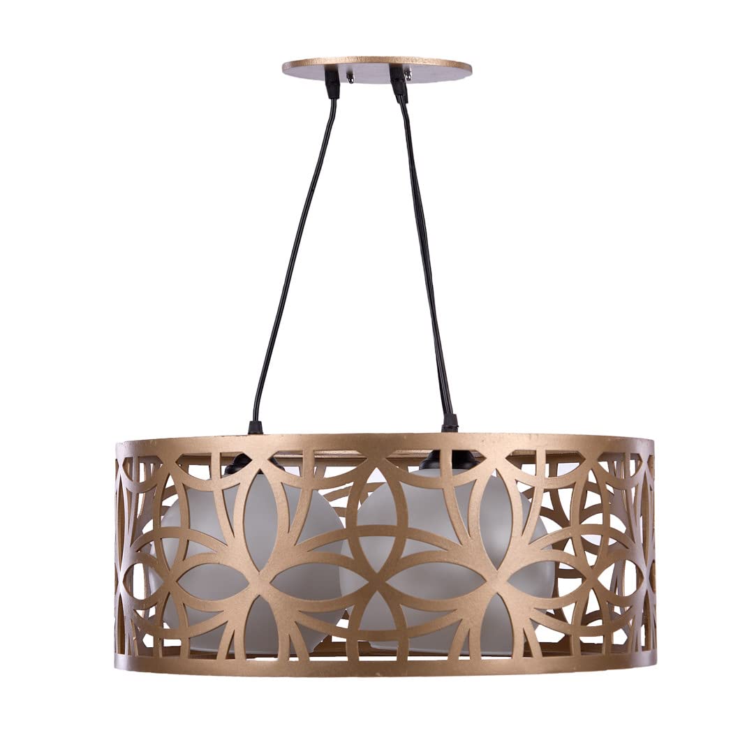 I-OUTSTANDING WNCH450 Modern Home Chandelier Champagne Wood