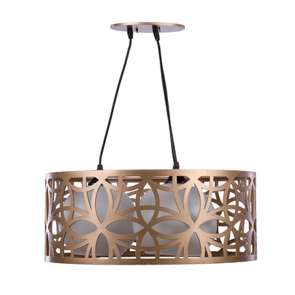 I-OUTSTANDING WNCH450 Modern Home Chandelier Champagne Wood