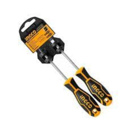 Ingco hksd0248 2-Piece Screwdriver Set 5 Inch