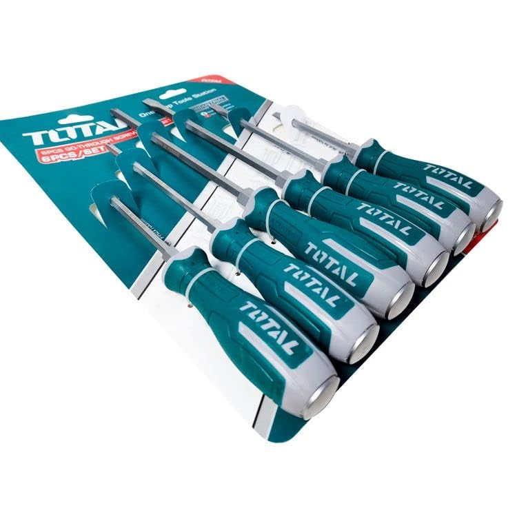 T 0TAL - 6 Pcs Screwdriver set Go-through High Quality - THGSS2606