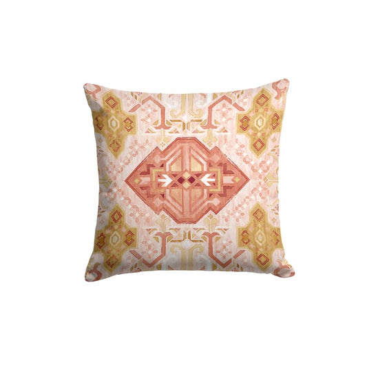 Velvet Bohos Cushion Cover, a plush multicolor decorative pillow with an eclectic bohemian design, 40x40 cm, adds a luxurious feel and a burst of color to your eclectic home decor