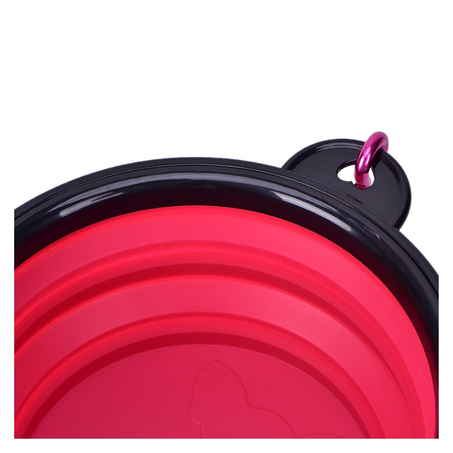 WUBZSHI Pet Water Bottle Portable Travel Bowl For Dog Water Food Container Collapsible Silicone Multi-function Pet Folding Bowl Dog Drinker (Color : Blue)