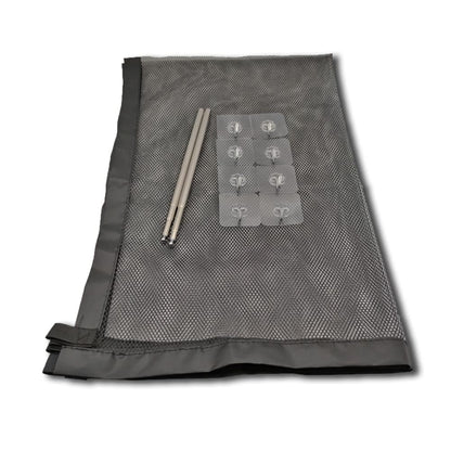 Pro for sho baby 43 inches x28 inches pet safety gate,baby gate,magic gate,portable folding mesh gate safe guard isolated,outdoor and indoor safety gate install anywhere.