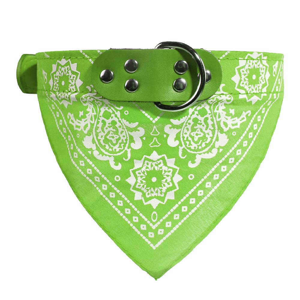 Nw cosmos pet bandana (green, xxl)