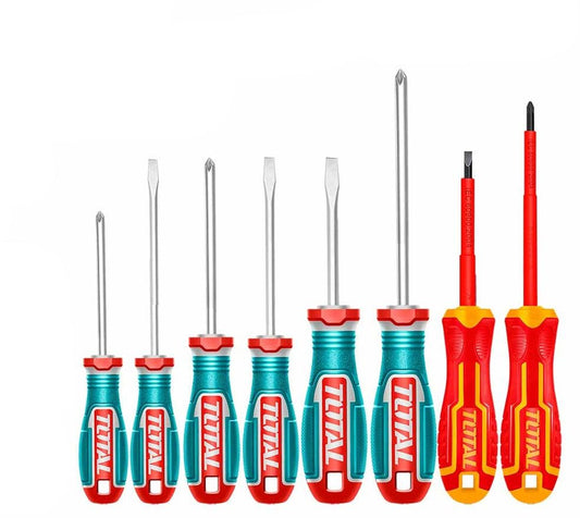 TOTAL 8 Pcs screwdriver set TKSDS0836