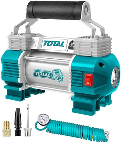 Compressor Car 2 cylinder 12 volts Model TOTAL TTAC2506