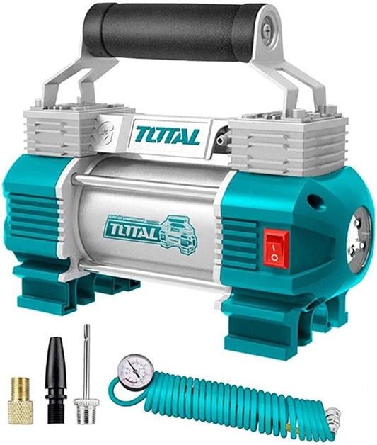 Compressor Car 2 cylinder 12 volts Model TOTAL TTAC2506