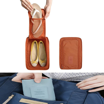 Forreen 6-Piece Travel Shoe Organiser - Portable, Dustproof & Waterproof Shoes Storage Bags with Handle