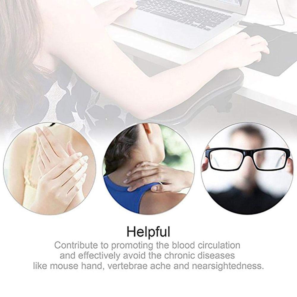 YUMI Computer Wrist Rest Armrest,Ergonomic Adjustable Arm Shoulder Support,for Home and Office