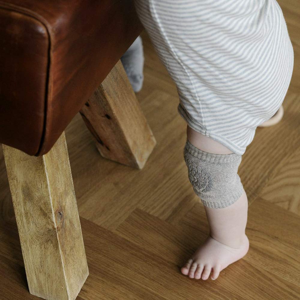 Nextnol 5 Pairs Baby Crawling Anti-Slip Knee, Unisex Baby Toddlers Kneepads,Adjustable Knee Elbow Pads Crawling,Safety Protector for 9 months - 2 years